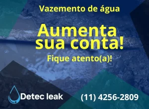 Detecção de Vazamento Chácara Cruzeiro do Sul Mogi das Cruzes